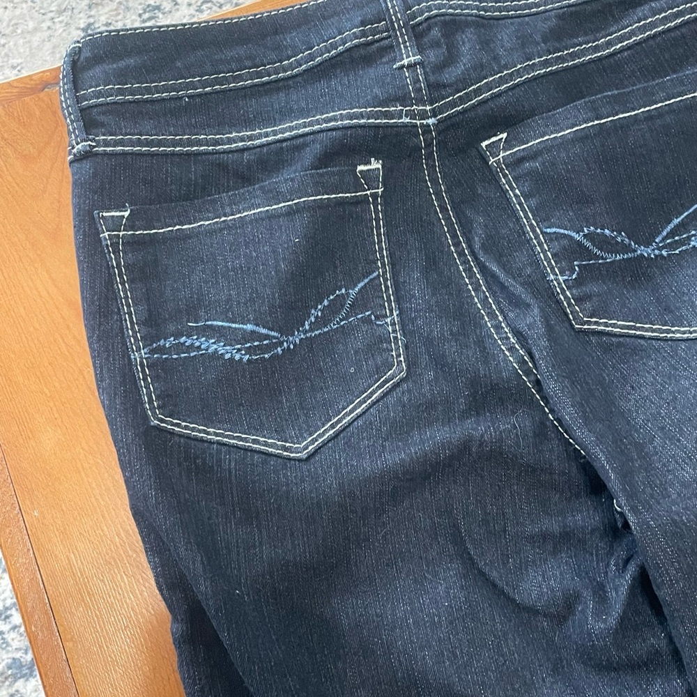 17/21 Exclusive Denim‎ Blue Straight Leg Jeans - Picture 9 of 11
